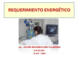 REQUERIMIENTO  ENERGÉTICO