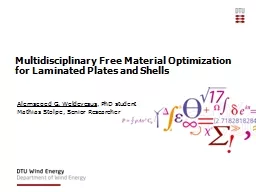 Multidisciplinary Free Material Optimization for Laminated Plates and Shells