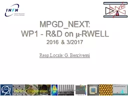 MPGD_NEXT: WP1 - R&D on