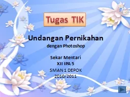 Undangan Pernikahan dengan Photoshop