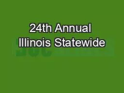 24th Annual Illinois Statewide