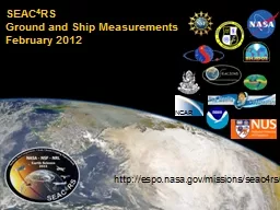 PPT-http://espo.nasa.gov/missions/seac4rs/