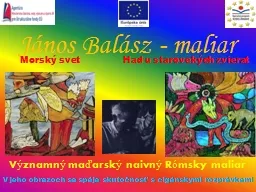 János   Balász  - maliar