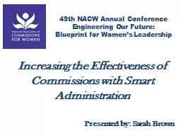 PPT-49th NACW Annual Conference