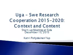 Uga  –  Swe  Research