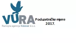 Poduzetničke mjere 2017.