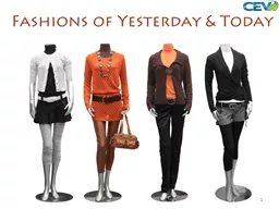 1 Fashion Yesterday & Today