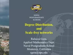 PPT-Degree Distribution, and