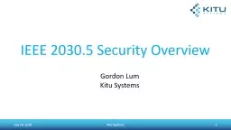 IEEE 2030.5 Security Overview