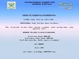 PPT-FACULDADE DE MEDICINA DE RIBEIRÃO