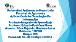 Universidad Autónoma de Nuevo León