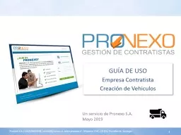 GUÍA DE USO Empresa Contratista