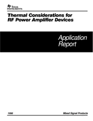 Mixed Signal Products Application Report  P
