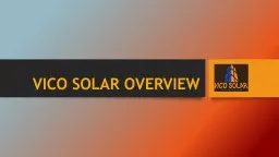 VICO  SOLAR OVERVIEW SCENARIO