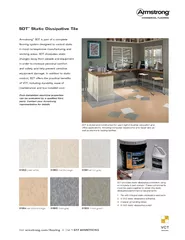 Armstrong SDT is part of a complete flooring system de