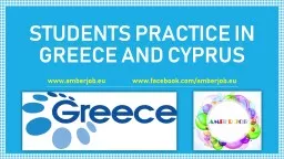 Students Practice in GREECE