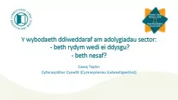 PPT-Y wybodaeth ddiweddaraf