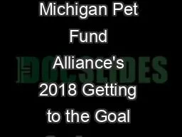 PPT-TNR FAQs and Answers Michigan Pet Fund Alliance's 2018 Getting to the Goal Conference