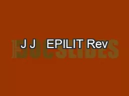 J J   EPILIT Rev