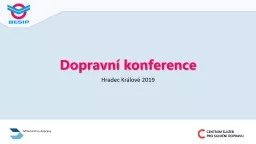 Dopravní konference Hradec Králové 2019