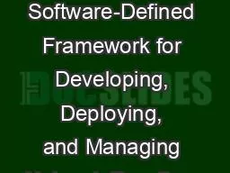 OpenBox : A Software-Defined Framework for Developing, Deploying, and Managing Network Functions