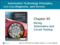 Automotive Technology Principles, Diagnosis, and Service