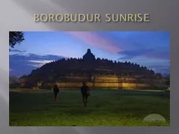 PPT-BOROBUDUR SUNRISE Indikator Pengukuran Fisik Antropometri