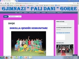 GJIMNAZI “PALI DANI” GORRE , NË KUADER TË NISMËS: “SHKOLLA SI QENDËR KOMUNITARE”