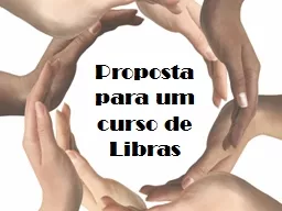 Proposta  para um  curso de