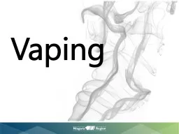 Vaping 	 		   What is an electronic cigarette?