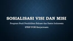 Sosialisasi   visi   dan