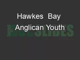 Hawkes  Bay Anglican Youth