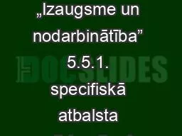 Darbības programmas „Izaugsme un nodarbinātība” 5.5.1. specifiskā atbalsta mērķa