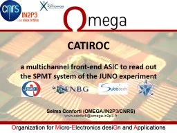 CATIROC   a  multichannel front-end ASIC to read out