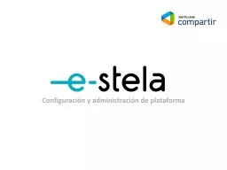 Configuración y administración de plataforma