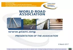 PRESENTATION OF THE ASSOCIATION