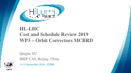 HL-LHC Cost and Schedule Review 2019