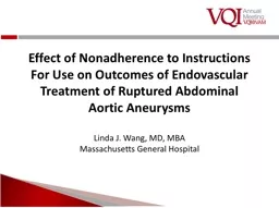 Effect of Nonadherence to Instructions For Use on Outcomes of Endovascular Treatment of