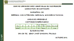 CENTRO UNIVERSITARIO UAEM VALLE DE TEOTIHUACÁN