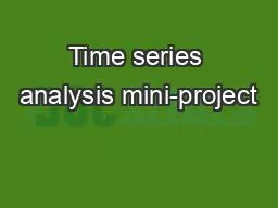 Time series analysis mini-project