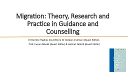 PPT-Migration: Theory, Research and Practice in Guidance and Counselling