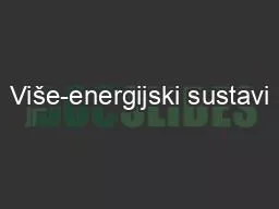 Više-energijski sustavi