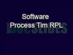 Software Process Tim RPL