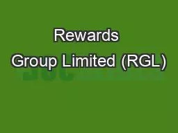 Rewards Group Limited (RGL)