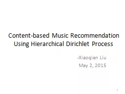 Content-based Music Recommendation Using Hierarchical Dirichlet Process