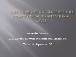 CMB Polarization generated by cosmological gravitational waves