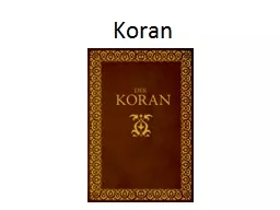 Koran Koran  ksiega Doktryna religijna
