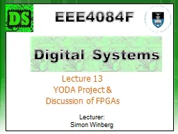 PPT-Lecture 13 YODA Project &