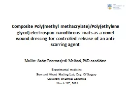 Composite Poly(methyl methacrylate)/Poly(ethylene glycol)