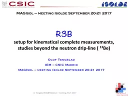 R3B   setup  for kinematical complete